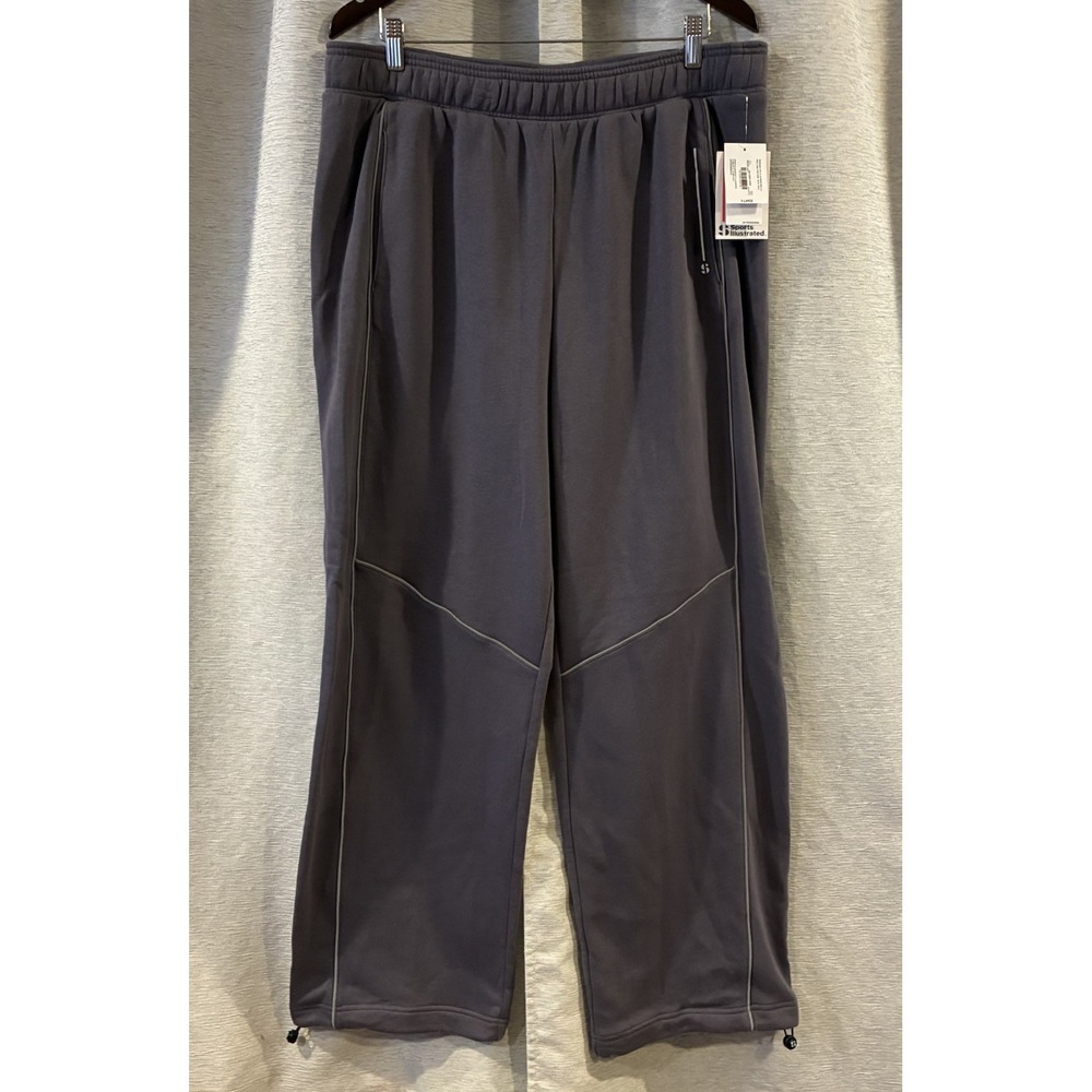 Y2K Sports Illustrated Gray Sweatpants NOS Basketball Activewear Size XL‎